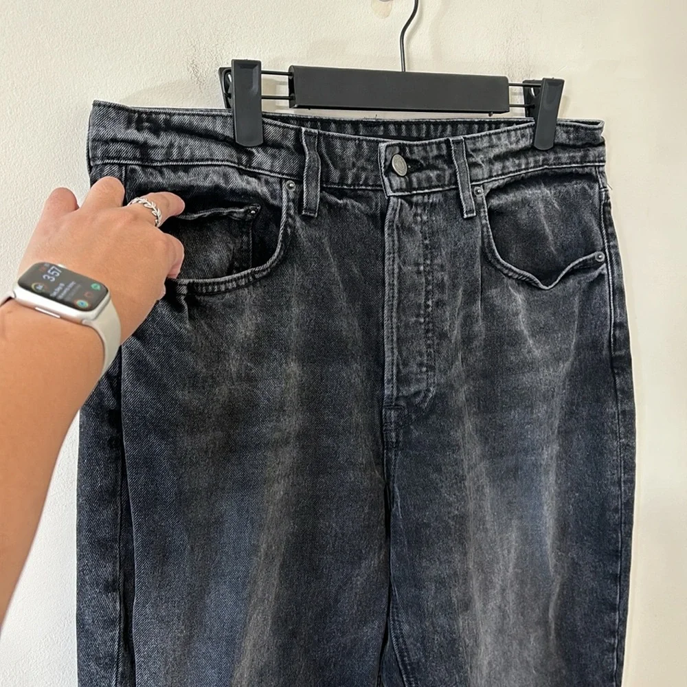 GRLFRND Karolina High Rise Straight Crop East Side Denim Jeans Size 31 - Picture 5 of 12